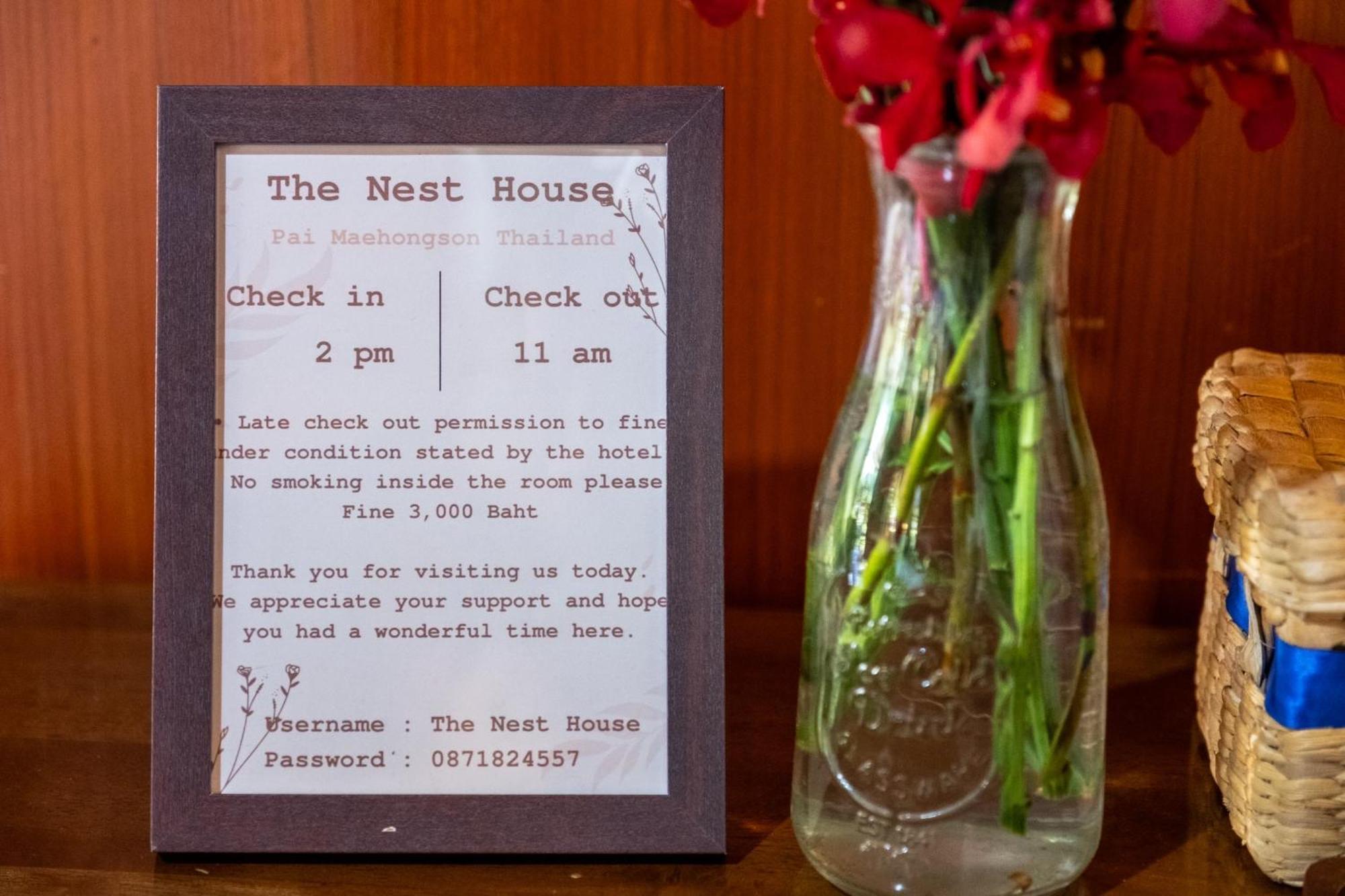 The Nest House Otel Pai Dış mekan fotoğraf